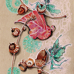 Fairies and acorns