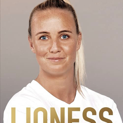 Lioness: Beth Mead book cover photography