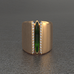Oval Ring Design