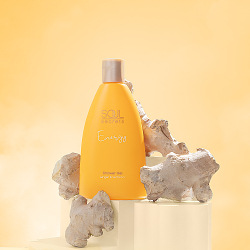 Shower gel product photography