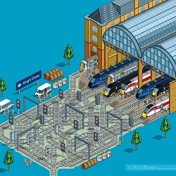 Network Rail: King's Uncrossed / East Coast Upgrade Ads