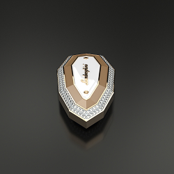 18K Gold Lamborghini Custom Key FOB