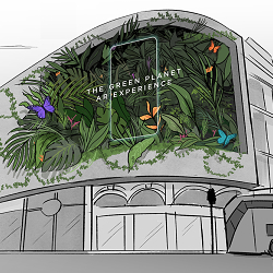  BBC Green Planet AR Experience. Storyboard visuals
