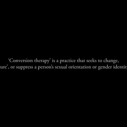 Stonewall - It's Not Therapy, It's Abuse