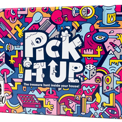 Pick It Up - Board game box illustration
