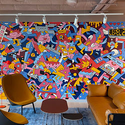 Unity 'Game On' Mural