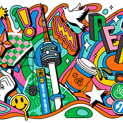 SPYDER KOREA MURAL ILLUSTRATION
