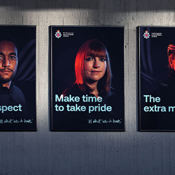 Lancashire Police - Internal Values Campaign