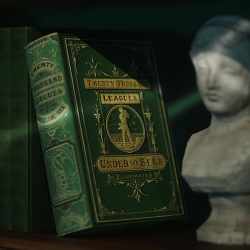 The Nautilus: Captain Nemo's Salon