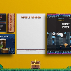 Double Dragon - Restaurant Pop Up Branding