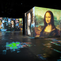 Genius – a creative journey through the eyes of Leonardo da Vinci, today.