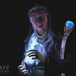 Witch 3D Concept art
