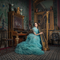 Stately home fashion shoot