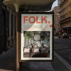 Folk Coliving Brand Identity — Renting That Feels Good