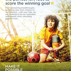 OOH Campaign for Royal National Orthopaedic Hospital London