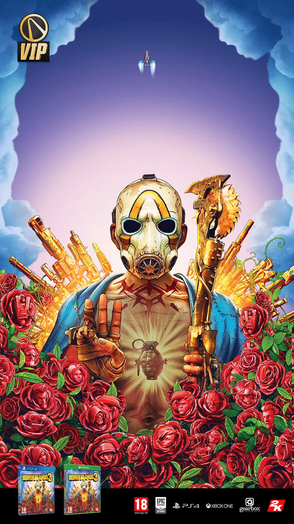 Borderlands 3 Animated D6