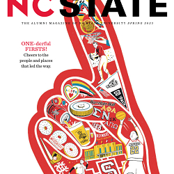 Migy illustrates for NC State