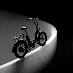 E-bike 3d model and animation