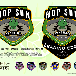 Logo design for craft beer taproom
