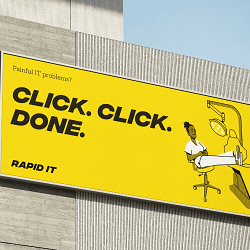 A turbo-charged identity for a new IT solutions brand