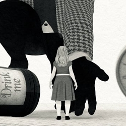 Pirelli 2018 Calender - Alice in Wonderland Animated Intro