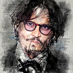 Johnny Depp Portrait