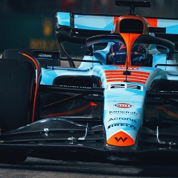  Williams X Gulf Oil Livery Campaign