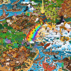 Scavenger Hunt - Popcore - Vikings Map