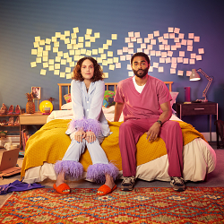 The Flatshare Key Art and Press