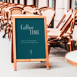 Time Coffee House & Bistro Brand Design