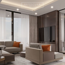 Modern Minimalist Apartment Interior Design and Fit-out