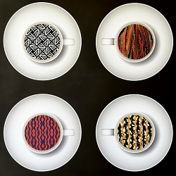 Collage Wall Art Cup of Qahwa
