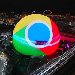 Chrome x F1 x Sphere @Las Vegas