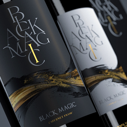 Black Magic - Wine Label Design