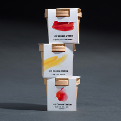 ICE CREAM UNION. METICULOUS SIMPLICITY.