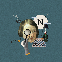 Favorite writers, collages