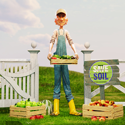 SAVE SOIL - FARMER
