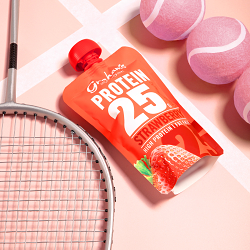 Grahams The Family Dairy Strawberry Protein Pouch
