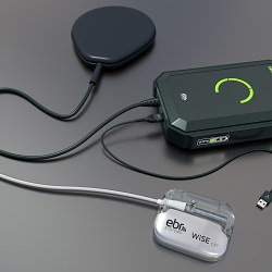 EBR Systems Rechargeable battery and pad