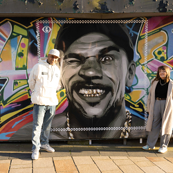 Street stories - collaboration with Goldie