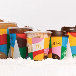 2023 McCafé Holiday Cups