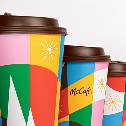 2023 McCafé Holiday Cups