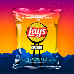 Frito Lay Super Bowl LVII Compostable Bags 2023