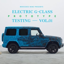 MERCEDES BENZ – G CLASS Testing in the '80s