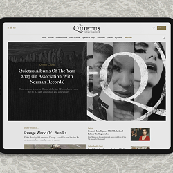 The Quietus Brand and Website Relaunch