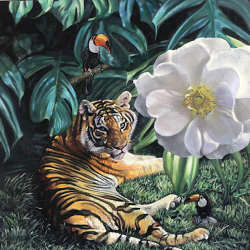 Illustration of a tiger