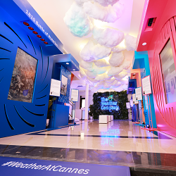 The Weather Gallery at Cannes Lions 2023