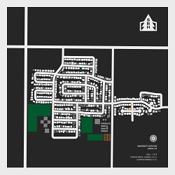 University Estates Streng Bros Homes community - custom artwork