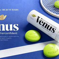 JDO Collaborates with Dove and Venus Williams on Limited-Edition Beauty Bar