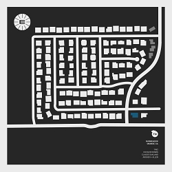 Fairmeadow Eichler Homes community - custom artwork